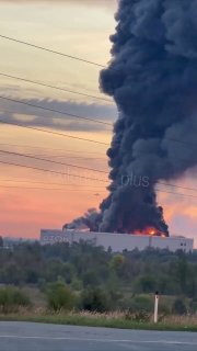 Ukraine's General Staff confirmed a strike on fuel and lubricant storage tanks at the Yeysk oil terminal in Russia's Krasnodar region, with a fire breaking out at the facility. The terminal is part of Yeysk seaport infrastructure on the Sea of Azov and handles the reception, storage and loading of petroleum products. More than 1 million tons of liquid cargo pass through annually, and the site supports the Russian military.