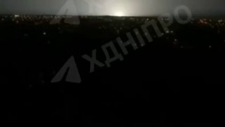 יש הפסקה מוחלטת בדנייפרופטרובסק ובאזור! הסרטון מציג הגעה נוספת וחושך שחור