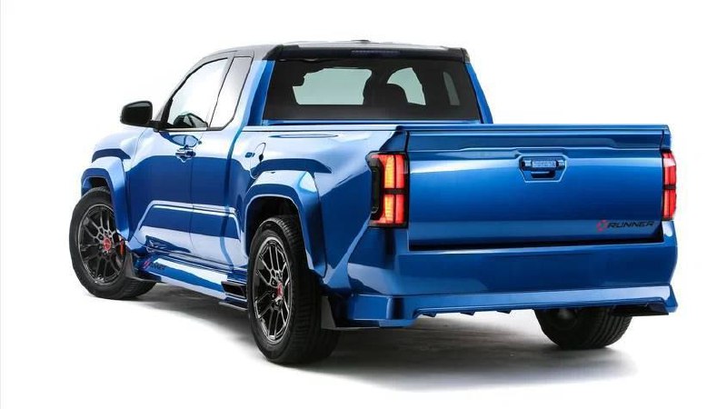 Toyota представила 427-сильный спортивный пикап Tacoma X-Runner 2