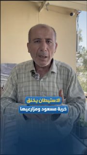 "אם ח'רבת מסעוד תתמוטט, כל האזור יקרוס".