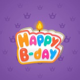 B-Day Candle #73