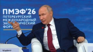 Россия не поставляла оружие Ирану в период войны — ПутинТегеран не запрашивал у Москвы вооружение после начала военного конфликта, заявил Владимир Путин во время пленарной сессии ПМЭФ. По его словам, Россия не поставляла Ирану оружие.«Что касается оружия, 