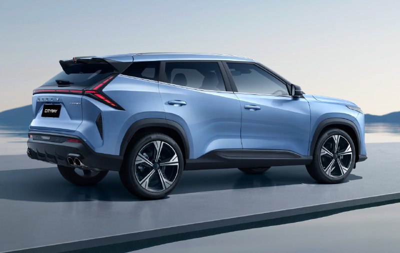 Дилеры Geely в России начали принимать заказы на новый 4,5-метровый кроссовер Geely Cityray. 2