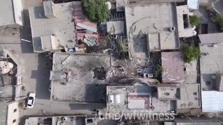 ️🇮🇷🇺🇸 צילומי מזל"ט מציגים את תוצאות החתונה שארה"ב הפציצה, והרגה 4 אנשים כולל ילד בסיריק, איראן.