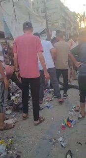דחוף: נהרג ונפצע מהפצצת מטוסי כיבוש ברחוב אלת'לתי בעיר עזה.