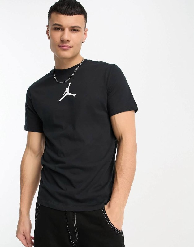 Jordan Jumpman Dri-FIT футболка, черная (оригинал)