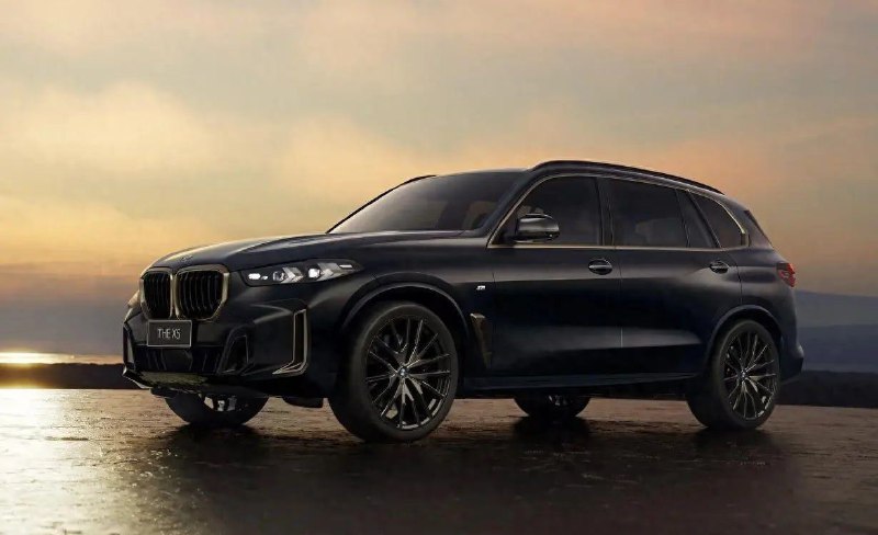 BMW X5 получила новую спецверсию с «золотым» декором 4