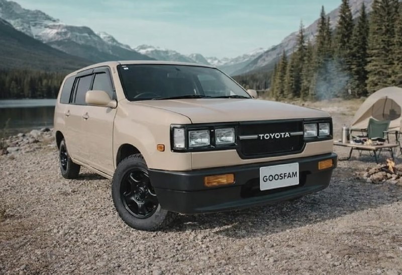 Toyota Probox превратили в мини-Land Cruiser 60 2