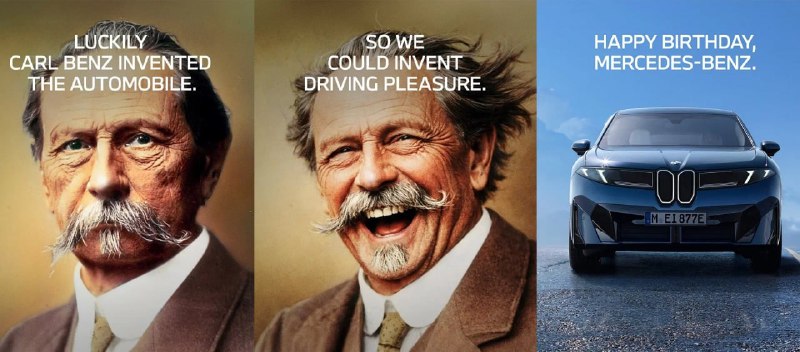 BMW поздравила Mercedes с юбилеем автомобиля

29 я...