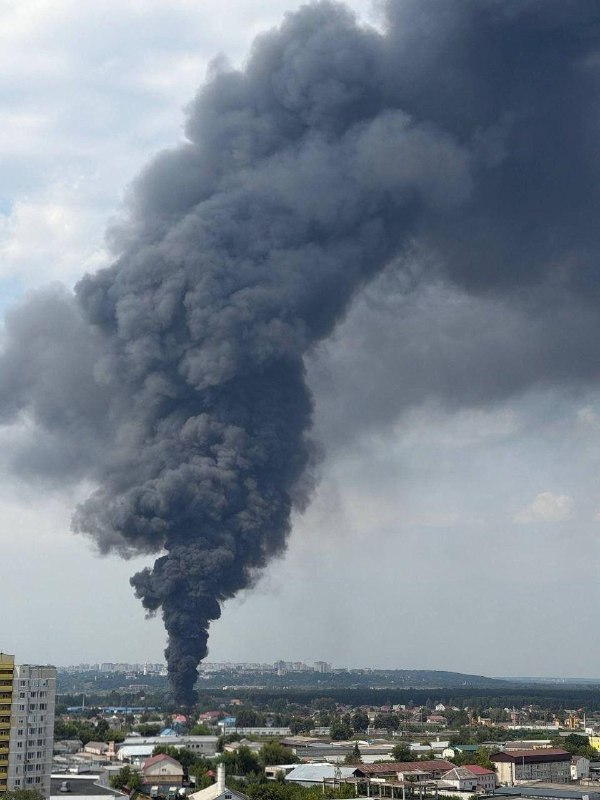 Smoke and flames are rising near Yalta’s waterfront after reports that the port came under attack by Ukrainian sea drones.