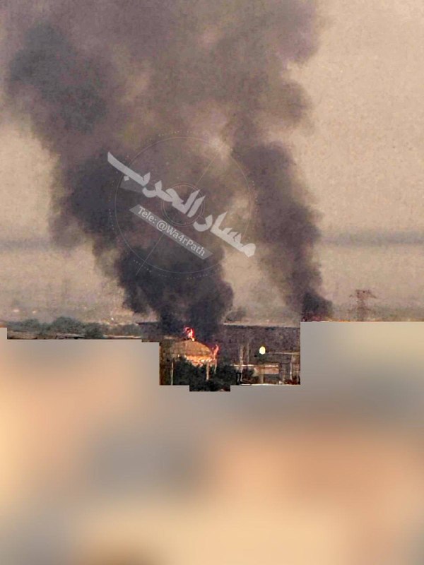 -🇺🇸/🇮🇷 שריפה פורצת בעקבות התקפות אמריקאיות על אתרים באהוואז