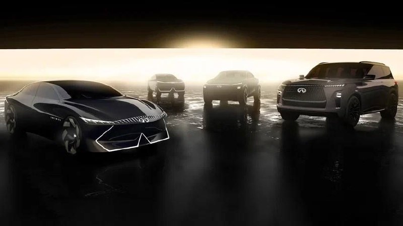 Infiniti показала тизер с четырьмя новинками 3