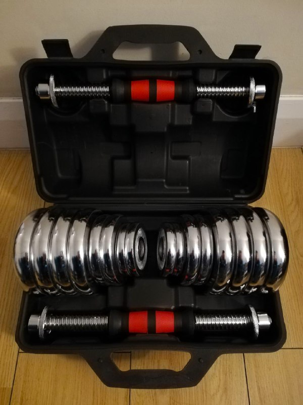 Набор гантелей 30 кг в кейсе, 360 лари. — фото 1