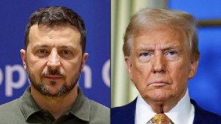 特朗普会泽连斯基前发文：乌克兰收不回克里米亚，也不能加入北约美国总统特朗普星期天深夜在社交媒体发文表示，乌克兰总统泽连斯基可以选择“几乎立刻”结束俄乌战争，但收复克里米亚半岛或加入北大西洋公约组织（北约）都不是选项。他强调出：“有些事情就是无法改变！！！”👉 继续浏览后续：https://rfi.my/Bvq1.g
