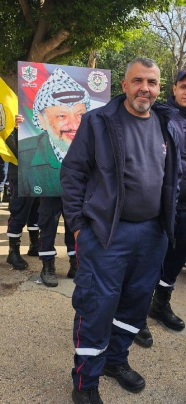 תמונתו של האזרח פיראס מסמר, שנעצר על ידי צבא הכיבוש במהלך הסתערות הכניסה למחנה בלאטה, מזרחית לשכם, עם שחר ה…