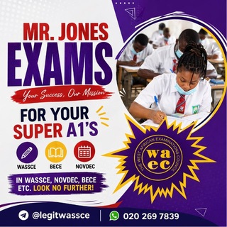 LEGIT WASSCE Telegram Group Link