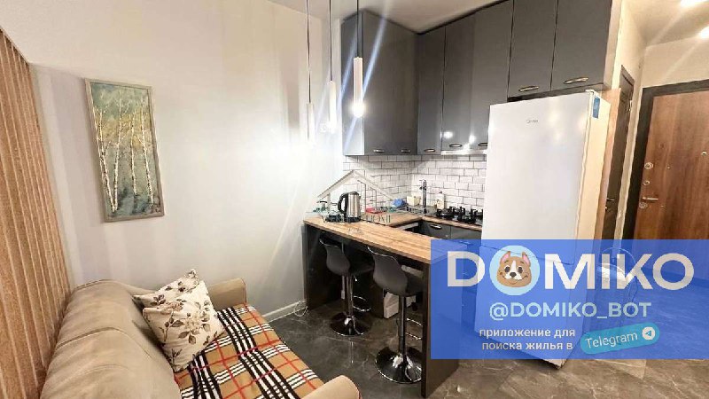 студия, 16 этаж, 36 кв/м — фото 1