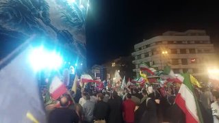 🎥 ריקוד הדגל האיראני בהתכנסות של טהרן בכיכר אלגינל
