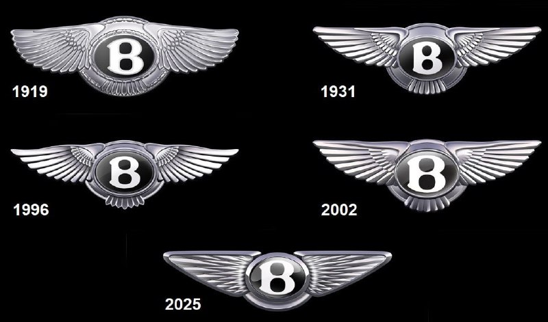 Bentley обновила логотип впервые за 22 года 2