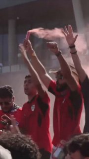 חמאס צפה באוהדי נבחרת פרעה לפני שהתמודד מול מקבילו הארגנטינאי בשמינית הגמר במונדיאל 2026