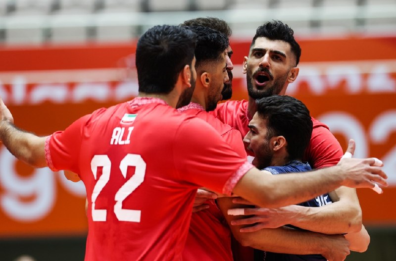 🏐 ניצחון איראני בכדורעף מול תאילנד