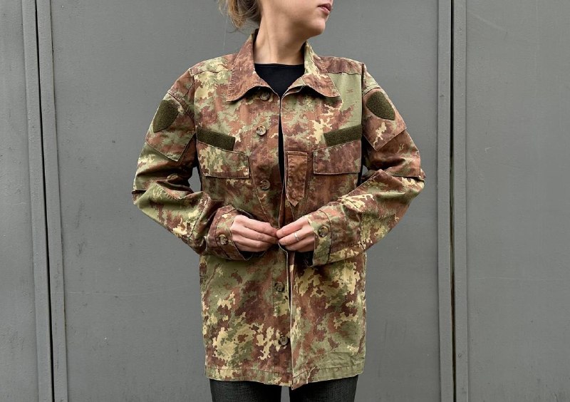 1. Ветровка милитари, размер S, 70 gel — фото 1