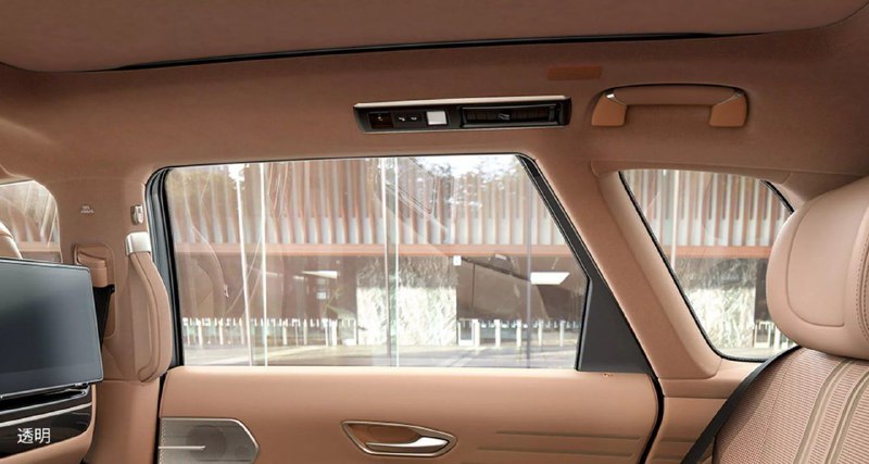Toyota Century получил стекла с регулируемой тонировкой 5