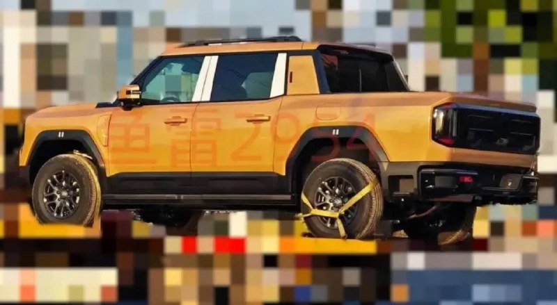 Пикап Jetour F700 впервые показали без маскировки
...