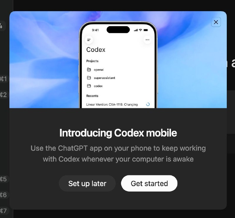 Codex Remote on Mobile выпустили!