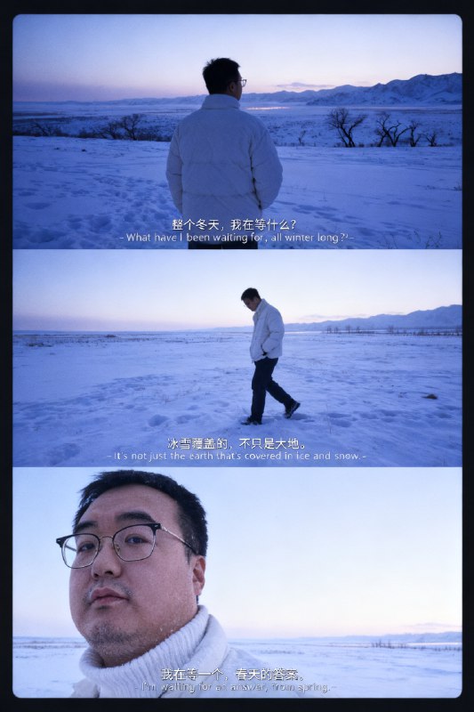最近抖音很火的即梦或者豆包直出三宫格氛围人像照片只需要拿你的照片加上提示词就能搞定，建议用 2:3 比例提示词在下面，整了三套不错的👇：提示词 1：一张以图片人像为主角的三宫格胶片质感艺术感写真图,场景为清晨安静的图书馆,阳光从高窗斜射进来