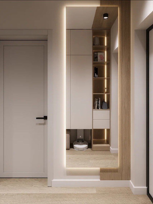 Интерьер квартиры 70 кв.м для проживания мужчины в Краснодаре Смотрите, какой базовый, но очень стильный интерьер у нас получился Кухня-гостиная - ... - изображение 8 - интерьер, квартиры, кухня