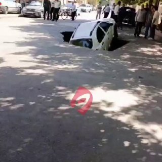 👈کوییک در نیشابور (خراسان رضوی ) توسط زمین بلعیده شد