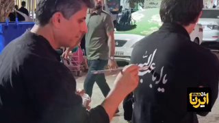 🎥 ציור ילדים חוסייני מאת האמן חוזסטני בגבול חזבה