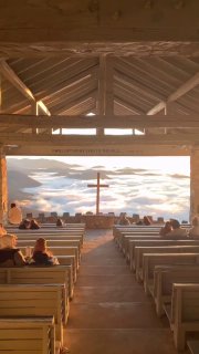 Perched atop Standing Stone Mountain in South Carolina, Fred W.