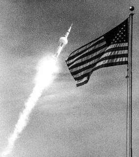 Launch of the Apollo 11 manned spacecraft, 1969.Time Machine | Historical Photo