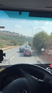 مستوطنون يقطعون طريق وادي قانا بين سلفيت وقلقيلية