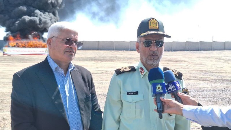 Destroying more than 10 tons of drugs and a psychedelic battalion in South Khorasan