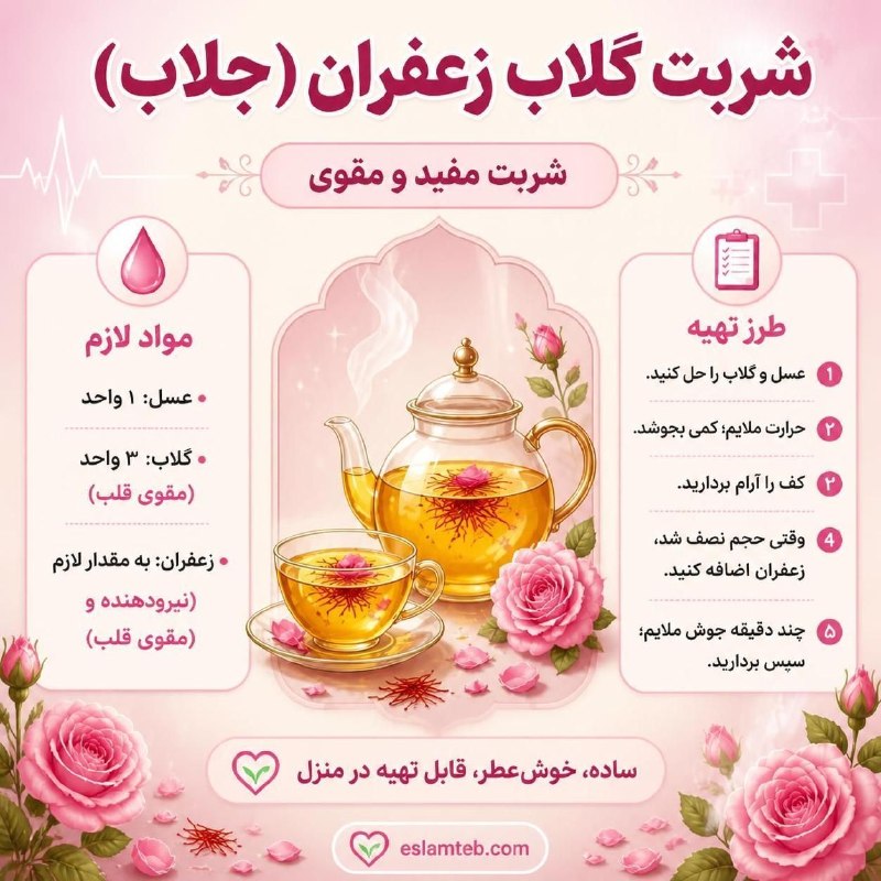 مجله طب و تمدن اسلامی: ✅ خواص بی نظیر شربت جلاب💖مفرح 💖مقوی قلب 💖مقوی مغز 💖 نشاط آور💖این شربت برای كسانی كه فكر و خیال دارند خییلی مفیده .🍋 میتو