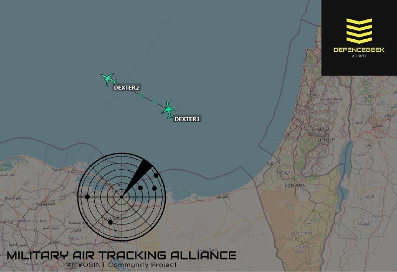 שני מטוסי התדלוק KC-46 שנמסרו לאחרונה לישראל נמצאים כרגע באוויר,