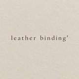leather binding’