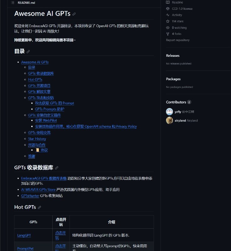 GPTs的出现再次点燃了大家对聊天机器人和Agent的创作热情，几天时间就涌现出了成千上万个GPTs，其中也不乏有趣且实用的存在，下面给大家推荐几种发现和学习GPTs的网站和资料👇👇主要分为💻聚合网页、🔗在线表格收集和🐛脚本爬取文档三种，大家可以按需选择：💻GPTs聚合网页：🔸GPTs Hunt（国人作品较多，质量也高）(图二)