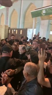 היבט נוסף של קבלת המבקרים של האימאם חוסיין (עליו השלום) במהלך ביקורו הארבעים של מר עבאס עיראקי.