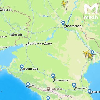 Из-за попадания беспилотника ВСУ в здание аэронавигации приостановлена работу южных аэропортов. Временно закрыты Астрахань, Владикавказ, Волгоград, Геленджик, Грозный, Краснодар, Махачкала, Магас, Минеральные Воды, Нальчик, Сочи, Ставрополь, Элиста.  Сейча