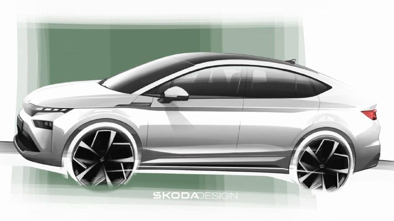 Skoda Enyaq получит новую внешность Skoda опубликовала тизеры обновленных кроссо
