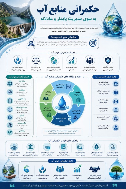 جنبش سبز باغستان قزوین: حکمرانی منابع آب@danesh_water
