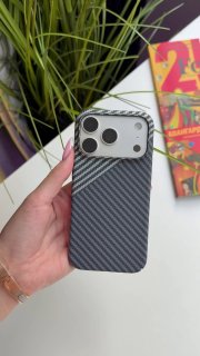 📱Чохли Чохол iPhone Carbon Grey White