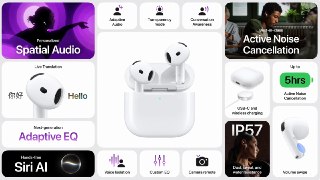 9to5Mac: Apple представила новые AirPods 5– Шумоподавление работает на 50% лучше AirPods 4– Наушники получили эквалайзер нового поколения– Будет до 20 часов автономной работы с чехлом– AirPods 5 выпускают в двух версиях, цена от $129– Дорогая версия получи