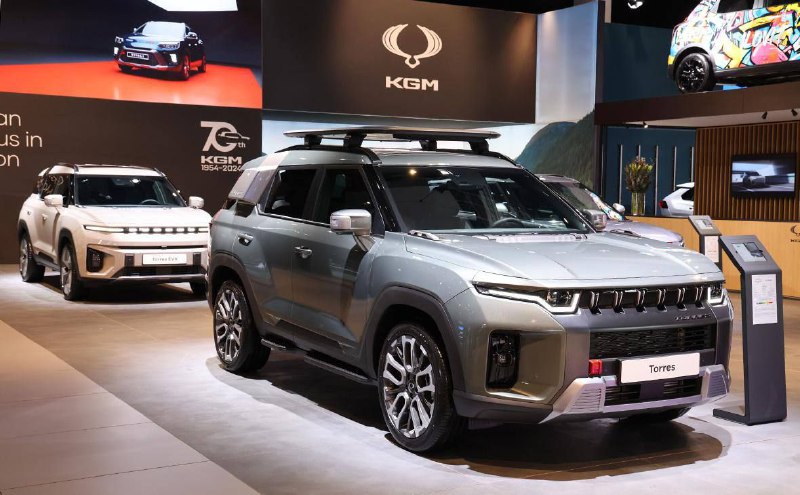 В России начались официальные продажи корейских автомобилей KGM 3