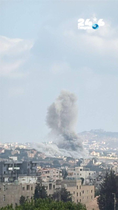 🇮🇱 דיווחים בלבנון: צה"ל תוקף בכפר נבטיה אל-פוקא, דרום המדינה.
