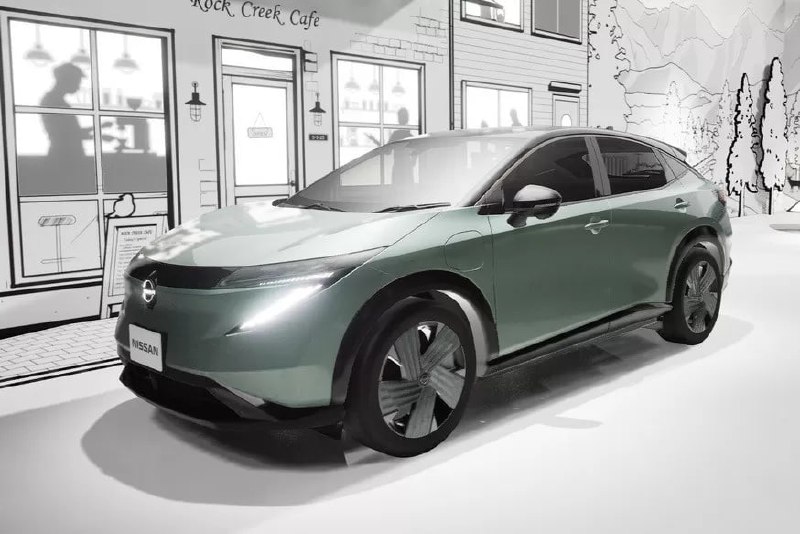 Новые фото обновленного кроссовера Nissan Ariya